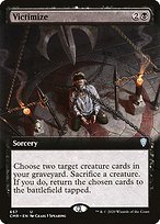 Glossy Finish Commander Legends Victimize ( #657 )