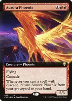 Glossy Finish Commander Legends Aurora Phoenix ( #660 )