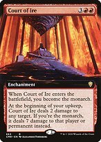 Glossy Finish Commander Legends Court of Ire ( #663 )