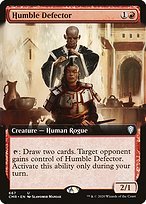 Glossy Finish Commander Legends Humble Defector ( #667 )