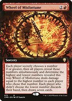 Glossy Finish Commander Legends Wheel of Misfortune ( #672 )