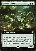 Glossy Finish Commander Legends Biowaste Blob ( #675 )