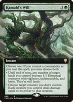 Glossy Finish Commander Legends Kamahl's Will ( #680 )