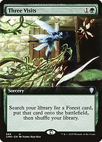 Glossy Finish Commander Legends Three Visits ( #686 )