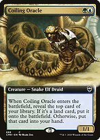 Glossy Finish Commander Legends Coiling Oracle ( #688 )