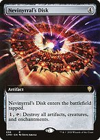 Glossy Finish Commander Legends Nevinyrral's Disk ( #696 )