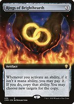 Glossy Finish Commander Legends Rings of Brighthearth ( #698 )