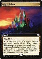 Glossy Finish Commander Legends Opal Palace ( #707 )