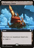 Glossy Finish Commander Legends Reliquary Tower ( #710 )