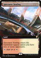 Glossy Finish Commander Legends Spectator Seating ( #711 )