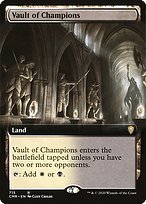 Glossy Finish Commander Legends Vault of Champions ( #715 )