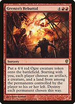 Matte Finish Conspiracy Grenzo's Rebuttal ( #33 )