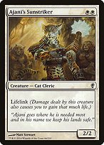 Matte Finish Conspiracy Ajani's Sunstriker ( #66 )