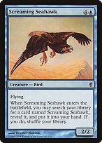Matte Finish Conspiracy Screaming Seahawk ( #105 )