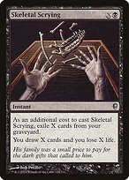 Matte Finish Conspiracy Skeletal Scrying ( #124 )