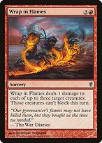 Matte Finish Conspiracy Wrap in Flames ( #158 )