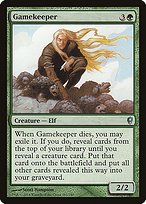 Matte Finish Conspiracy Gamekeeper ( #165 )