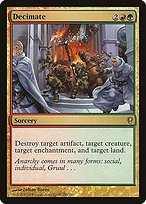 Matte Finish Conspiracy Decimate ( #185 )