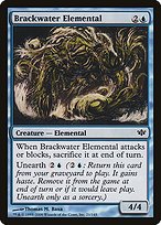 Glossy Finish Conflux Brackwater Elemental ( #21 )