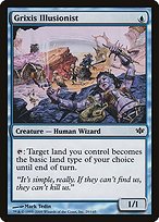 Glossy Finish Conflux Grixis Illusionist ( #29 )