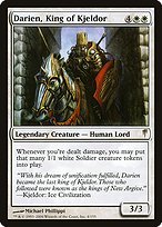 Glossy Finish Coldsnap Darien, King of Kjeldor ( #4 )