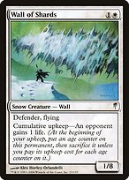 Glossy Finish Coldsnap Wall of Shards ( #23 )