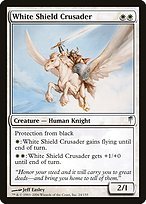 Glossy Finish Coldsnap White Shield Crusader ( #24 )