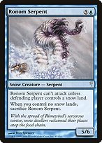 Glossy Finish Coldsnap Ronom Serpent ( #45 )