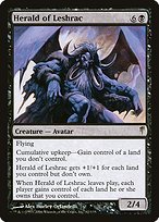 Glossy Finish Coldsnap Herald of Leshrac ( #62 )