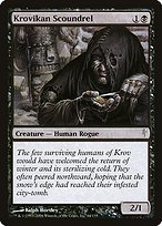 Glossy Finish Coldsnap Krovikan Scoundrel ( #64 )