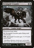 Glossy Finish Coldsnap Stromgald Crusader ( #71 )