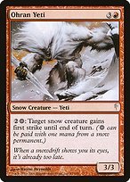 Glossy Finish Coldsnap Ohran Yeti ( #93 )