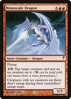 Glossy Finish Coldsnap Rimescale Dragon ( #95 )