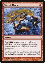 Glossy Finish Coldsnap Rite of Flame ( #96 )