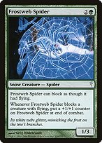 Glossy Finish Coldsnap Frostweb Spider ( #109 )