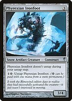 Glossy Finish Coldsnap Phyrexian Ironfoot ( #139 )