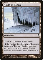 Glossy Finish Coldsnap Mouth of Ronom ( #148 )