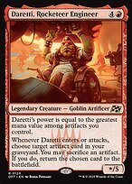 Glossy Finish Aetherdrift Daretti, Rocketeer Engineer ( #120 )