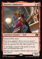 Glossy Finish Aetherdrift Hazoret, Godseeker ( #133 )