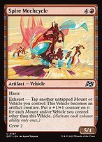 Glossy Finish Aetherdrift Spire Mechcycle ( #147 )