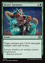 Glossy Finish Aetherdrift Bestow Greatness ( #155 )