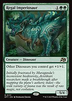 Glossy Finish Aetherdrift Regal Imperiosaur ( #177 )