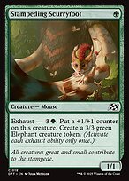 Glossy Finish Aetherdrift Stampeding Scurryfoot ( #181 )