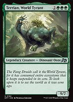 Glossy Finish Aetherdrift Terrian, World Tyrant ( #182 )