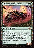 Glossy Finish Aetherdrift Thunderous Velocipede ( #183 )