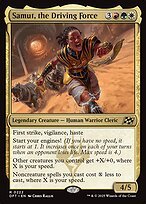 Glossy Finish Aetherdrift Samut, the Driving Force ( #222 )