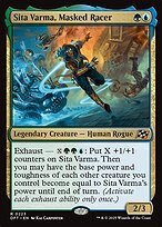 Glossy Finish Aetherdrift Sita Varma, Masked Racer ( #223 )