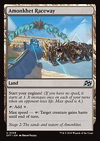 Glossy Finish Aetherdrift Amonkhet Raceway ( #248 )