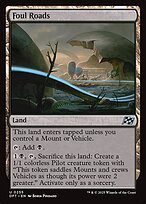Glossy Finish Aetherdrift Foul Roads ( #255 )