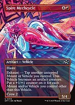 Glossy Finish Aetherdrift Spire Mechcycle ( #314 )